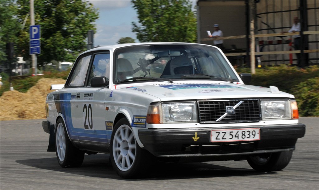 Kurt Mejer i et tidligere Dansand Classic Sprint i Silkeborg (arkivfoto).
(Foto: rallypics.dk / Viggo Johansen)
